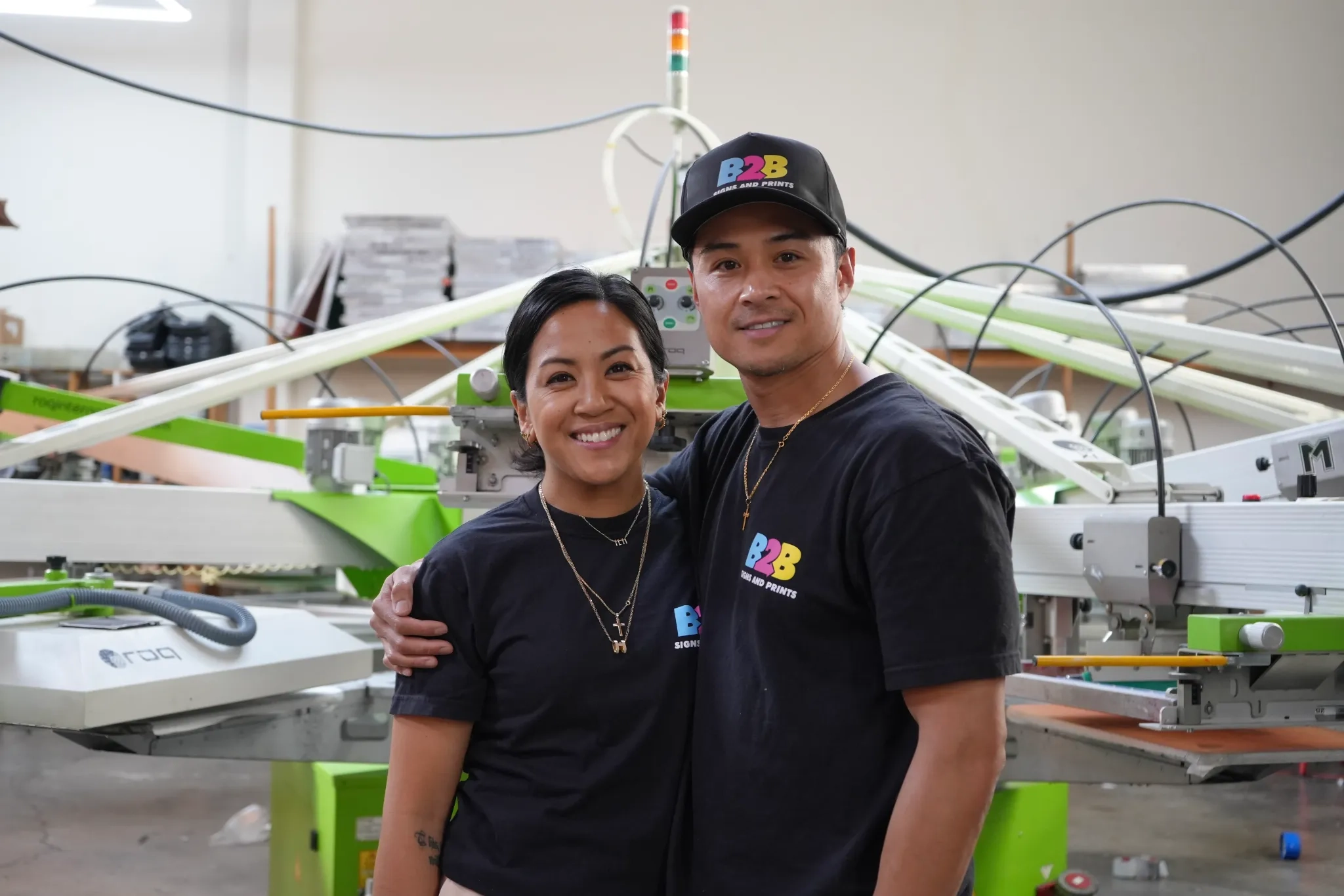 B2B Signs and Prints team and production studio